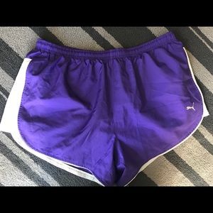 Purple 💜 PUMA Running Shorts 🏃🏻‍♀️